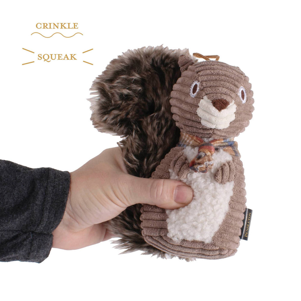 Pendleton Plush Squirrel Dog Toy — Large