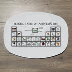 Mountain Life Periodic Table Unbreakable Platter