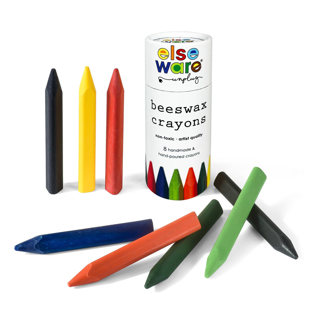 Beeswax Crayons – Triangle | 8 Natural & Non-Toxic Colors