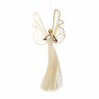 Sisal Angel Ornaments: Horn