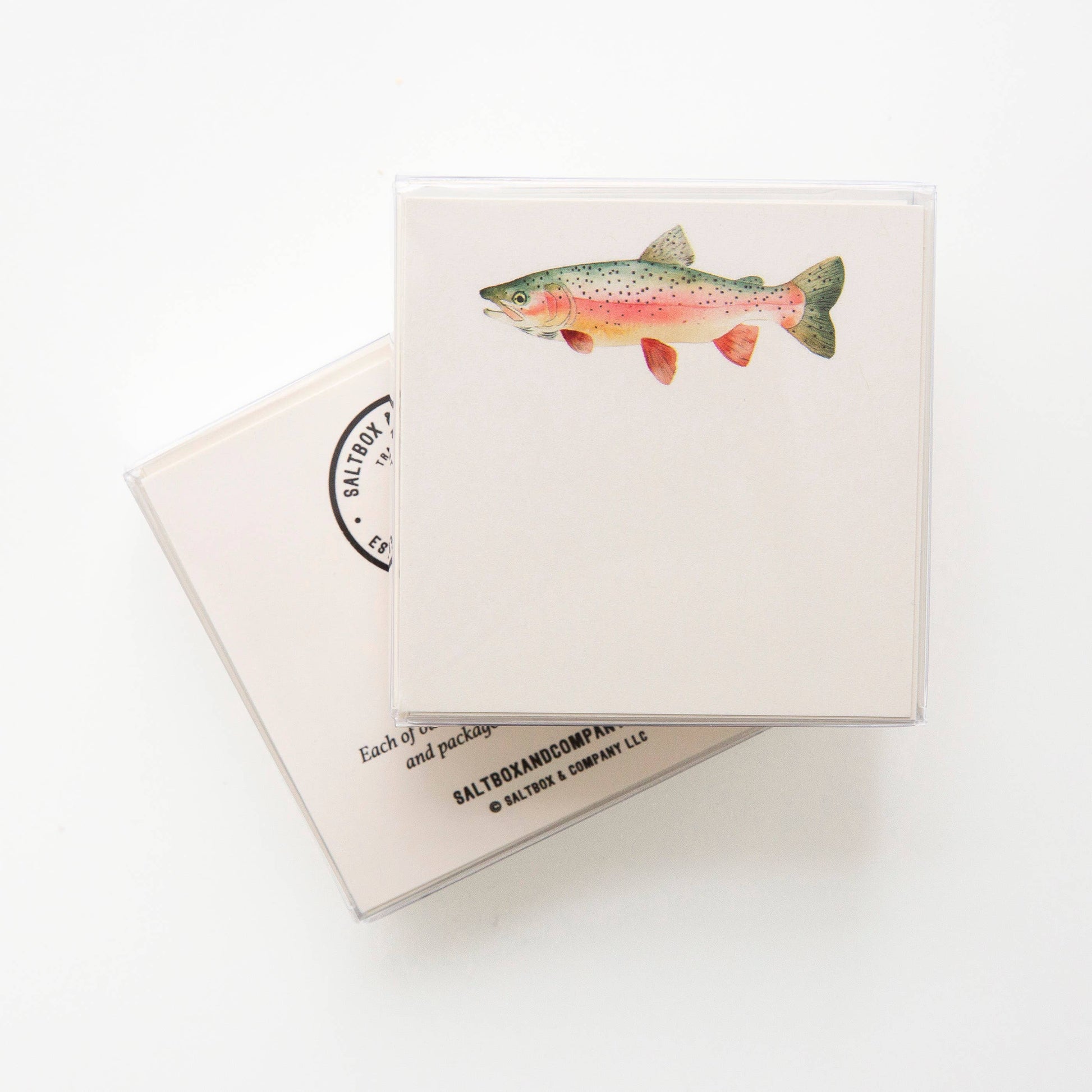 Rainbow Trout Mini Notes | Set of 50