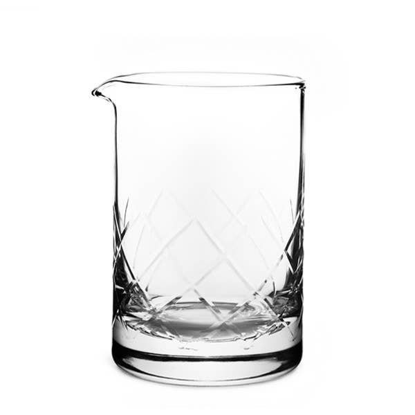 Yarai® Mixing Glass, Seamless - 550ml (19oz) / Flat Base