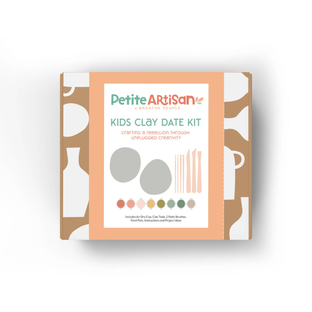 Kids Deluxe Clay Date Activity Kit – Clay Kit for Two