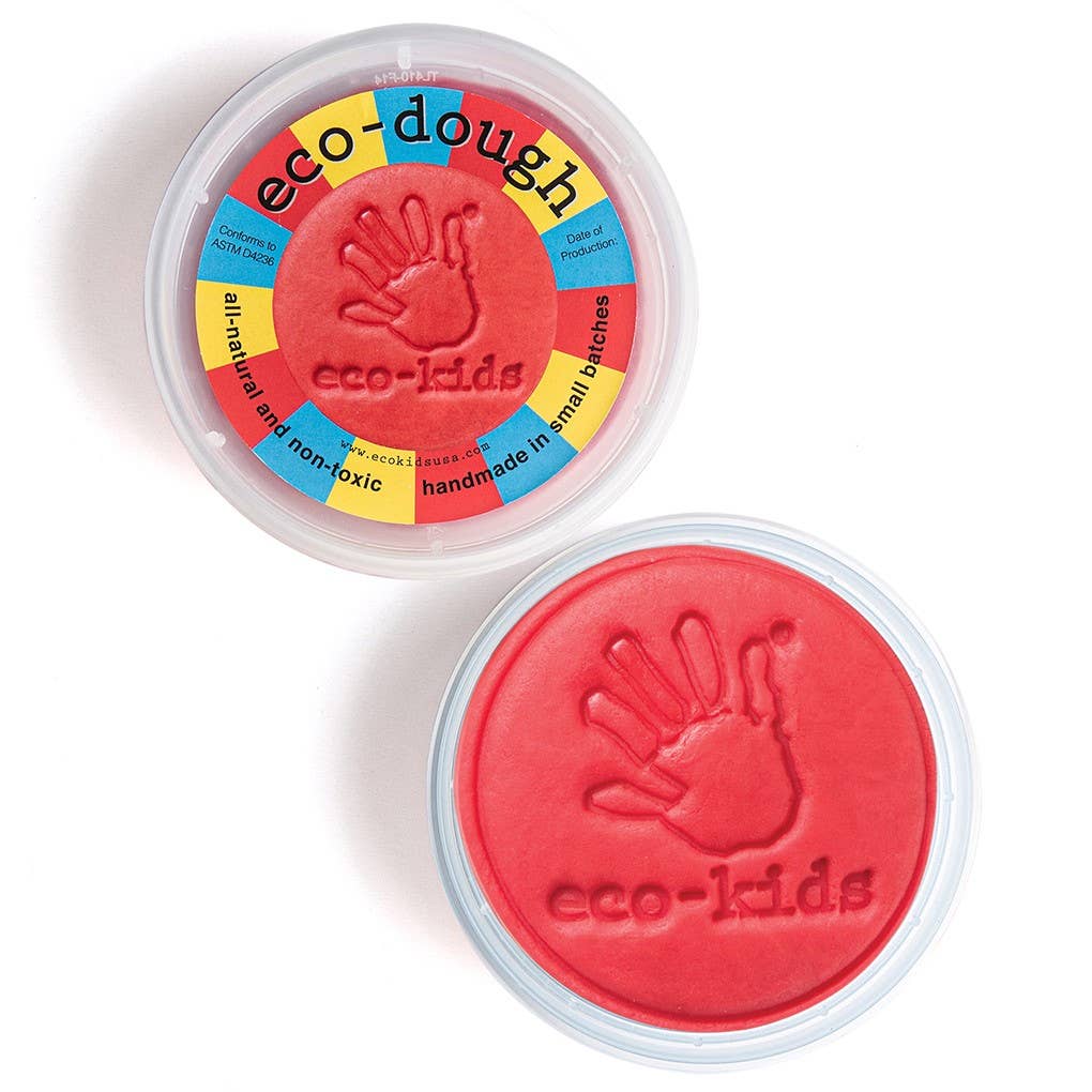 Eco-Dough 3-Pack – Natural & Non-Toxic Primary Colors