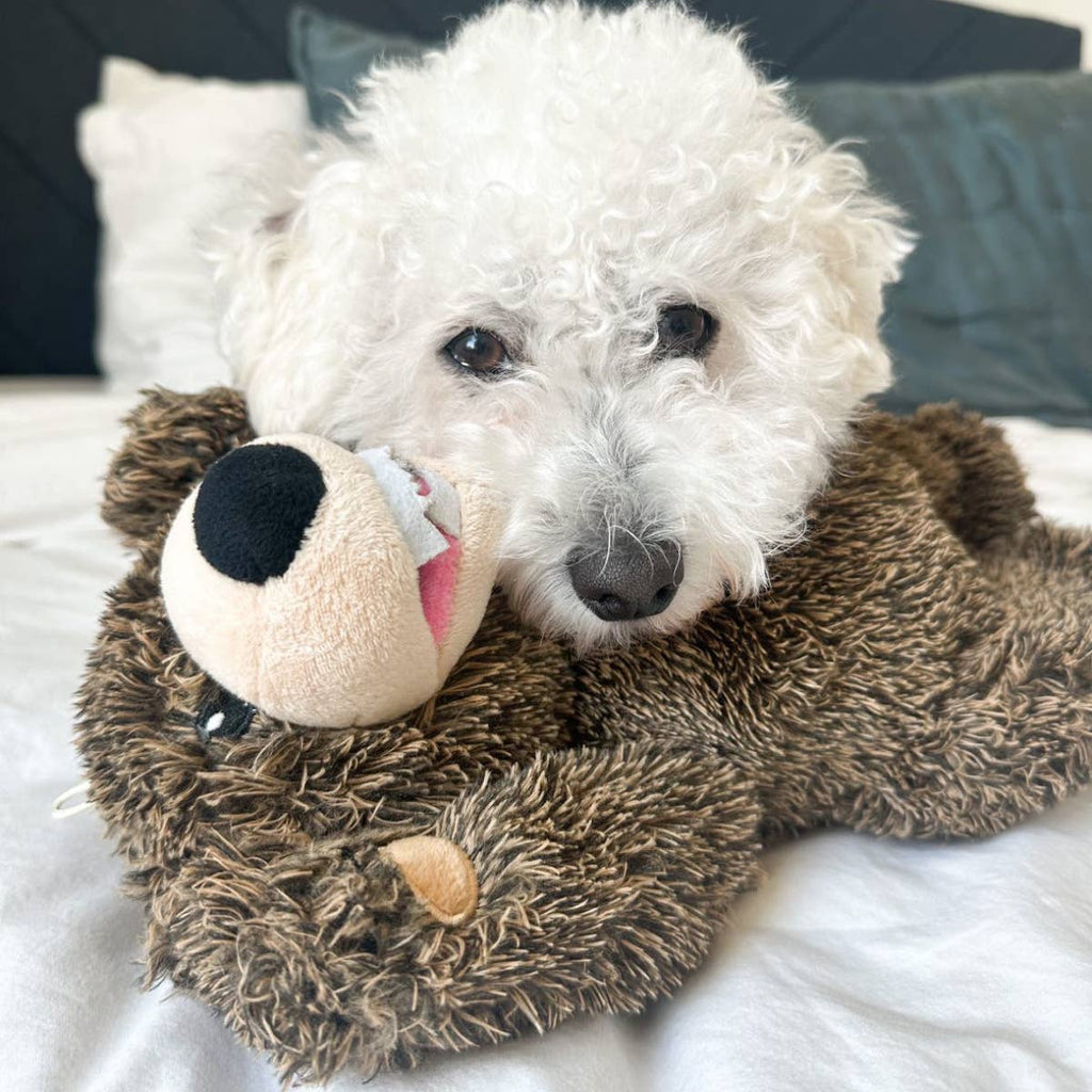 Grizzly Rope Body Squeaker Dog Toy — 14 inch