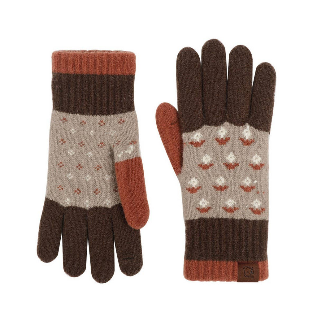 Yellow Knit Gloves – (OS)
