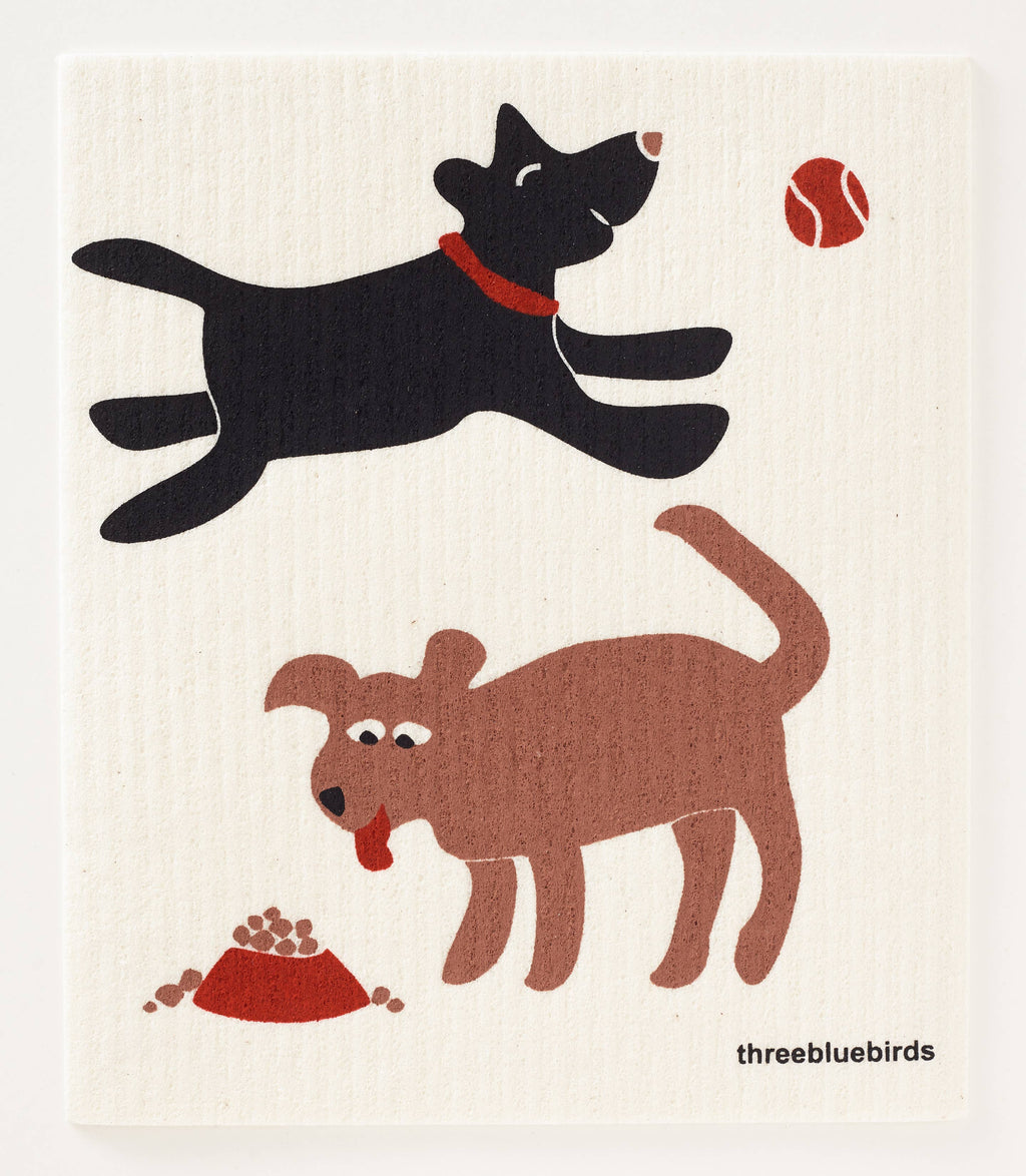 Dogs Swedish Dishcloth