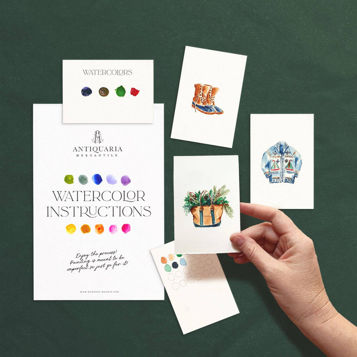 Mini Watercolor Kit - Woodland Forager