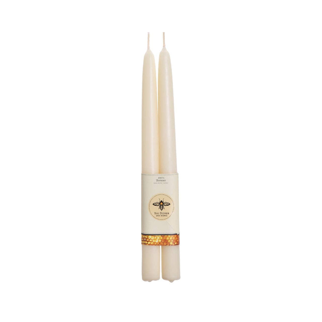 Taper Candles Pure Beeswax: Ivory / Standard (12" x 7/8")