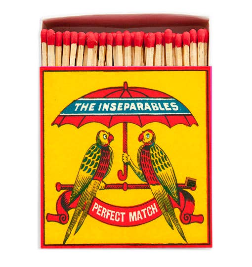 The Inseparables – Square Safety Matches