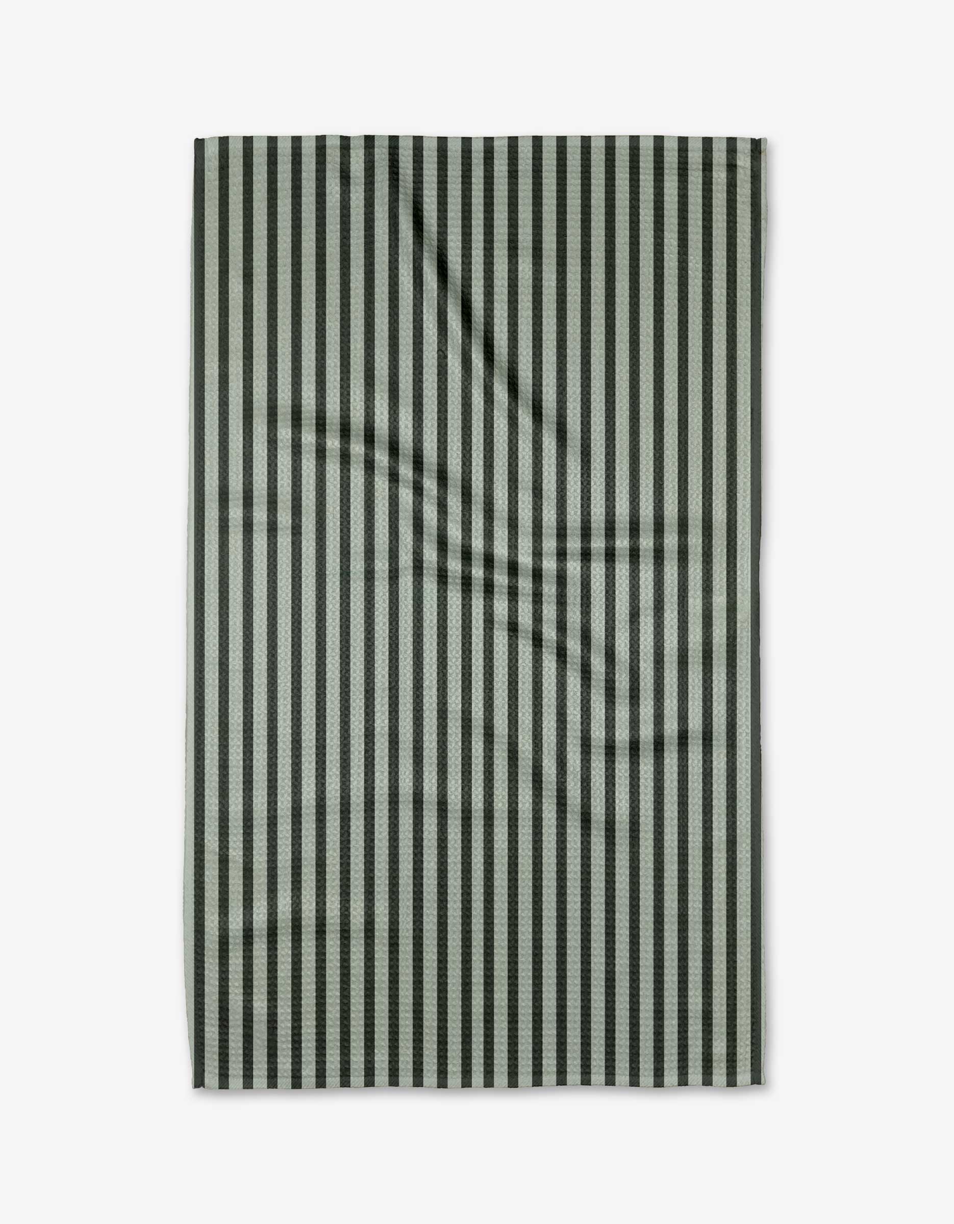 Handcrafted Pine Stripe kitchen towel by Lykke Living, Lenox MA artisan boutique, Berkshires. - Pine Stripe