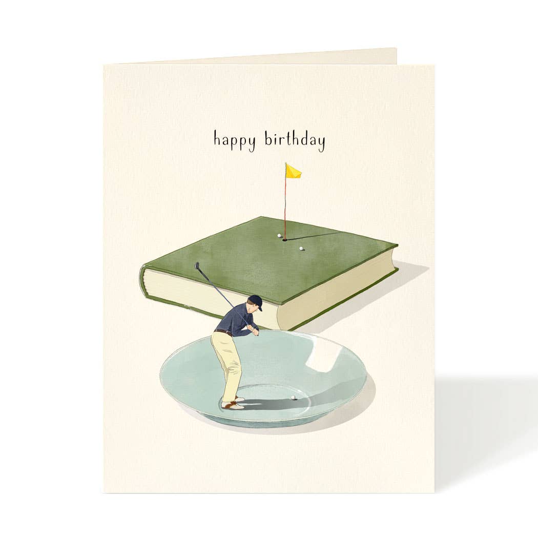 Golfer's Birthday - Golf Birthday Greeting Cards