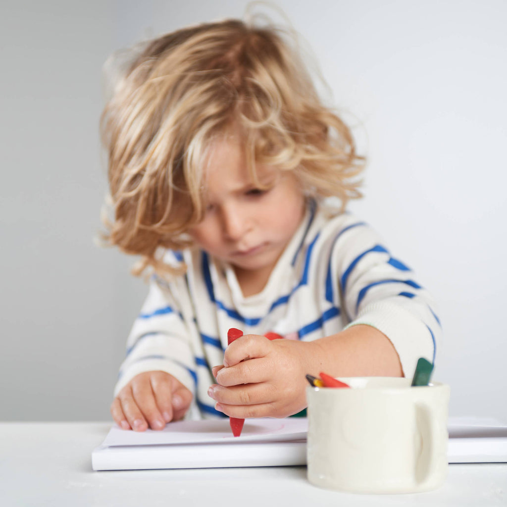 Beeswax Crayons – Triangle | 8 Natural & Non-Toxic Colors