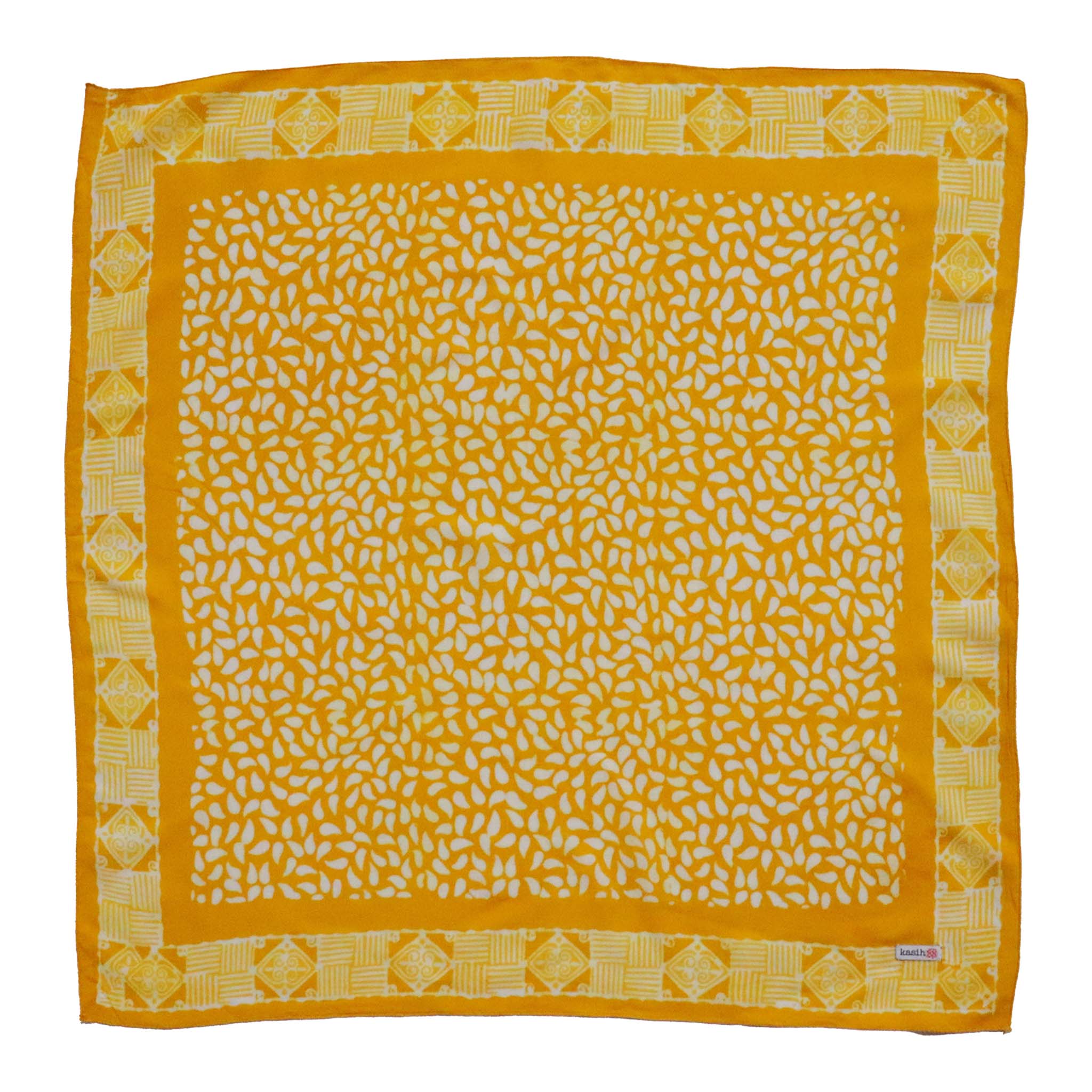 Batik Bandana- Sunrise Mist, Yellow