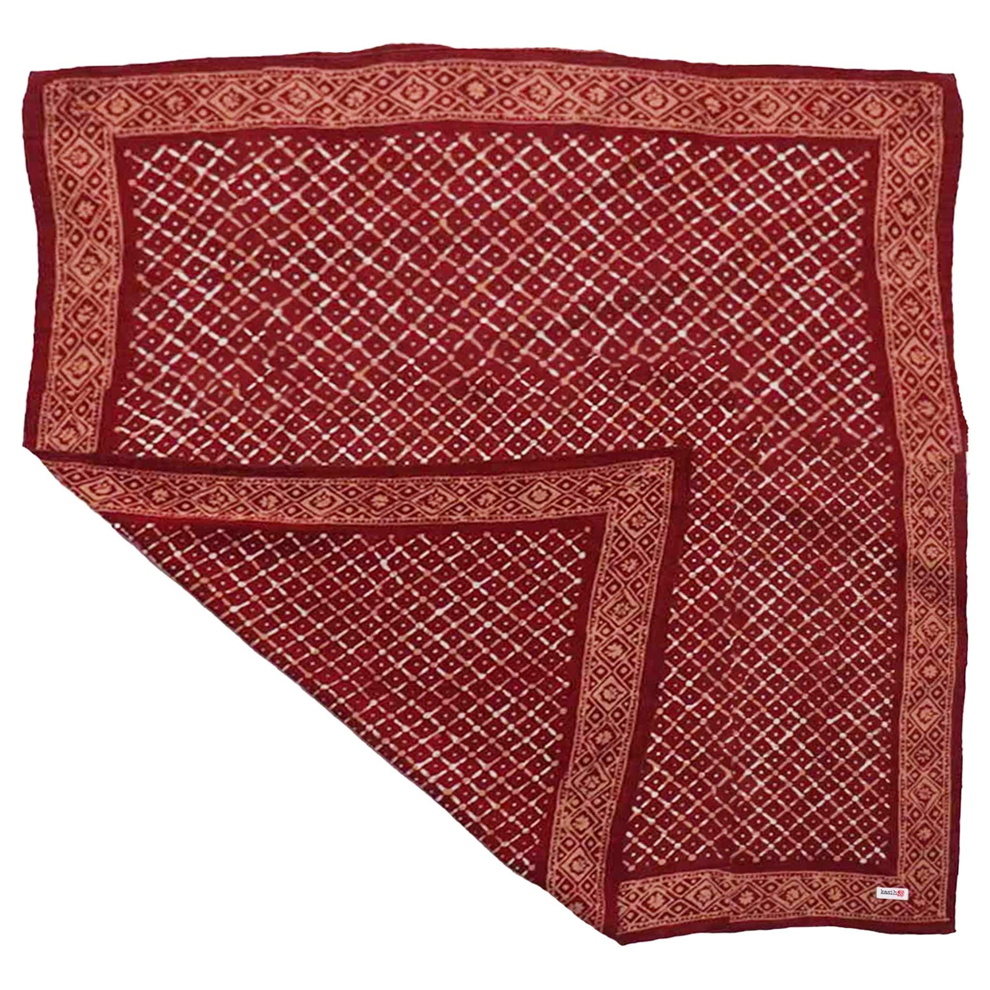 7:52 PMBatik Bandana – Crimson Cross | Red
