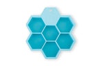 Large Hexagon Ice Cube Tray, 7.7" x 7" x 2.4"