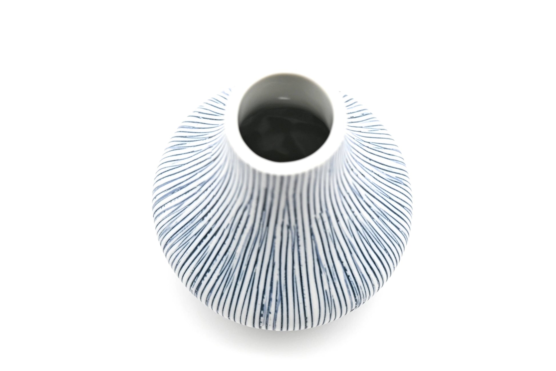 Eva Mini Bud Vase — Handcrafted Porcelain, Blue
