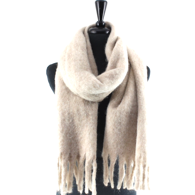 Brown Alpin Snow Scarf