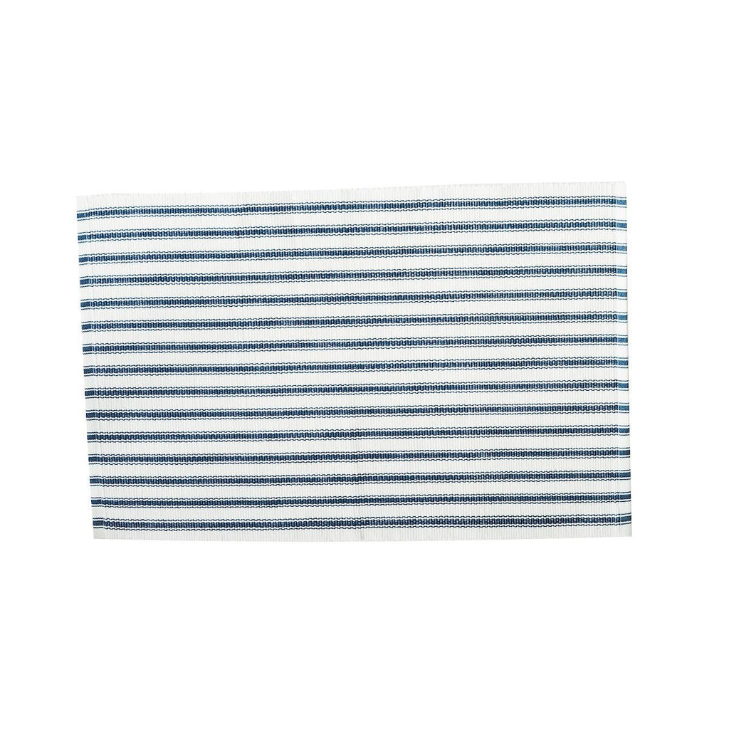 Ticking Stripe Navy Placemat