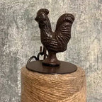 Cast Iron Spool Holder: Bird
