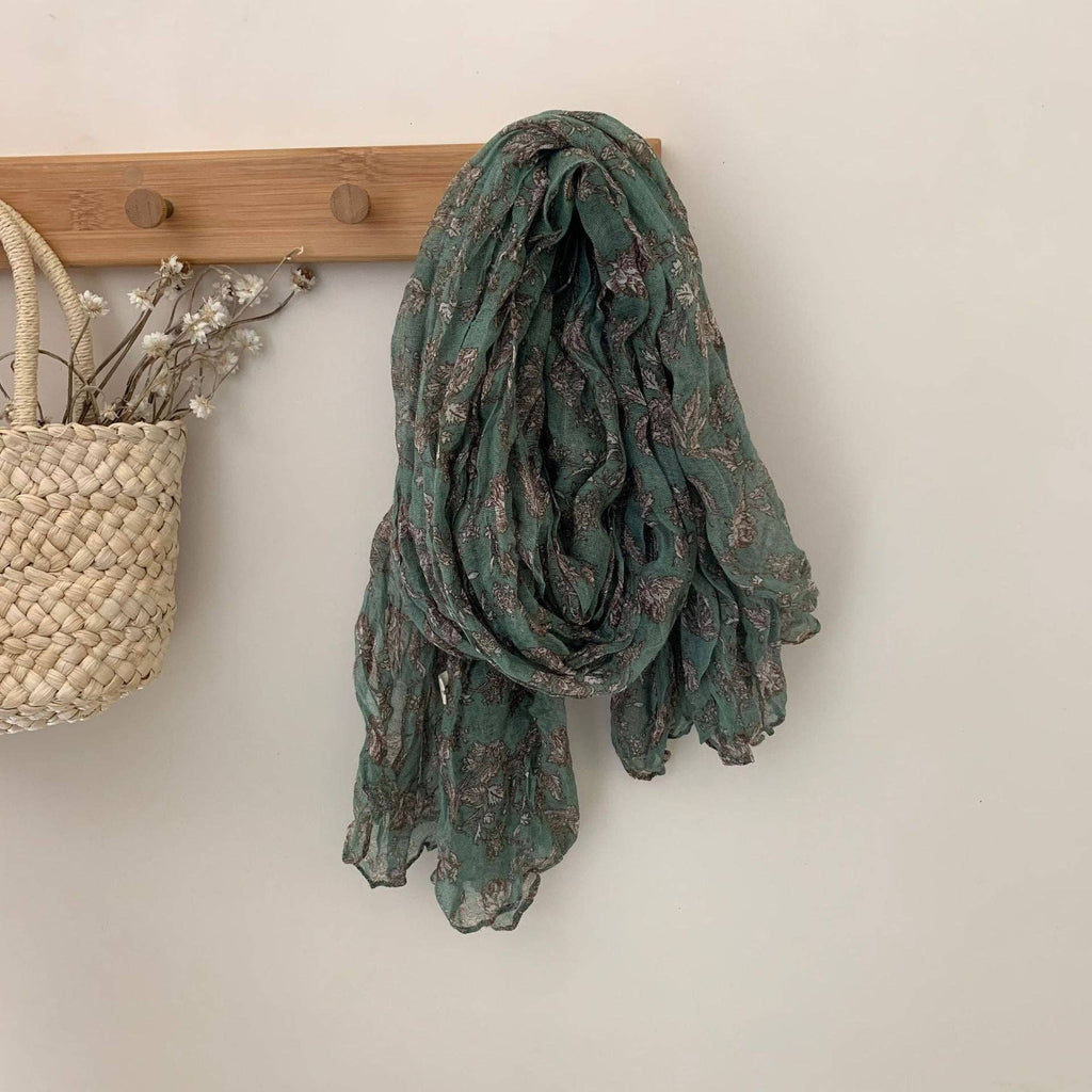 Vintage Pleated: 02Blue / 80-180cm