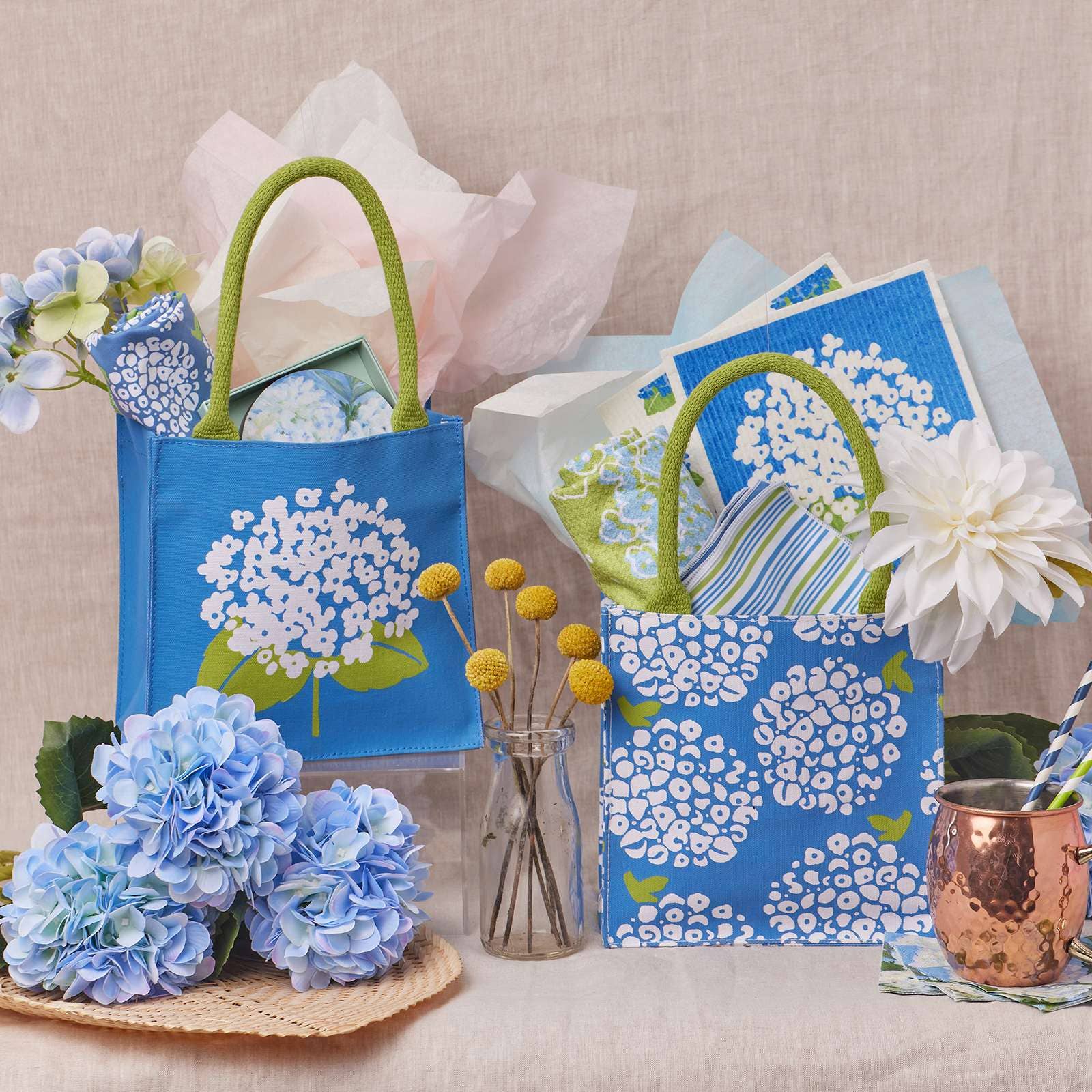 Hydrangea Reusable Itsy Bitsy Bag