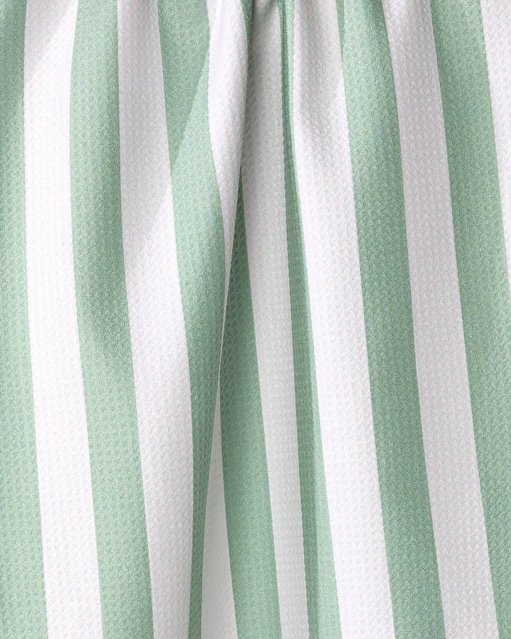 Mistletoe Striped Tea Towel