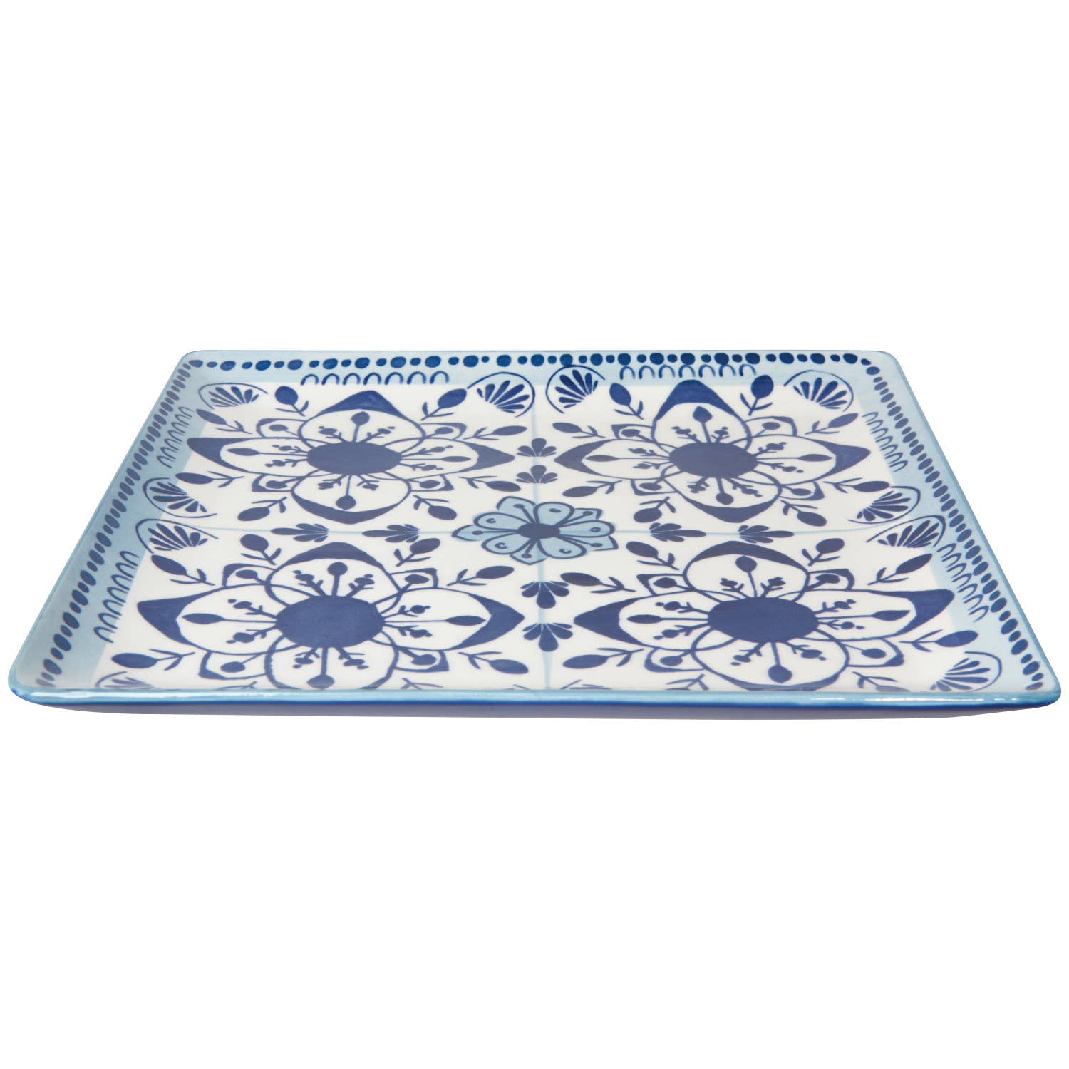 Porto Stamped Dinner Plate | 10"