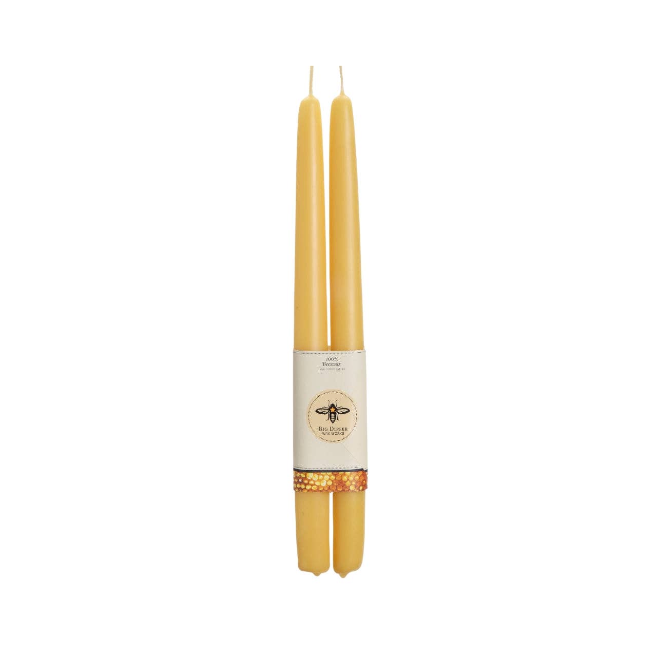 Taper Candles Pure Beeswax: Ivory / Standard (12" x 7/8")