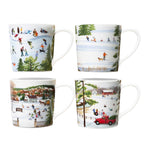 Caskata X Felix Doolittle Winter Wonderland Mug, various styles