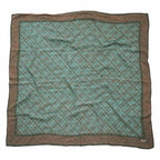 Batik Bandana- Leaf Grid
