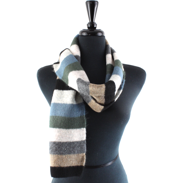 GRY/GRN Merry Fun Scarf