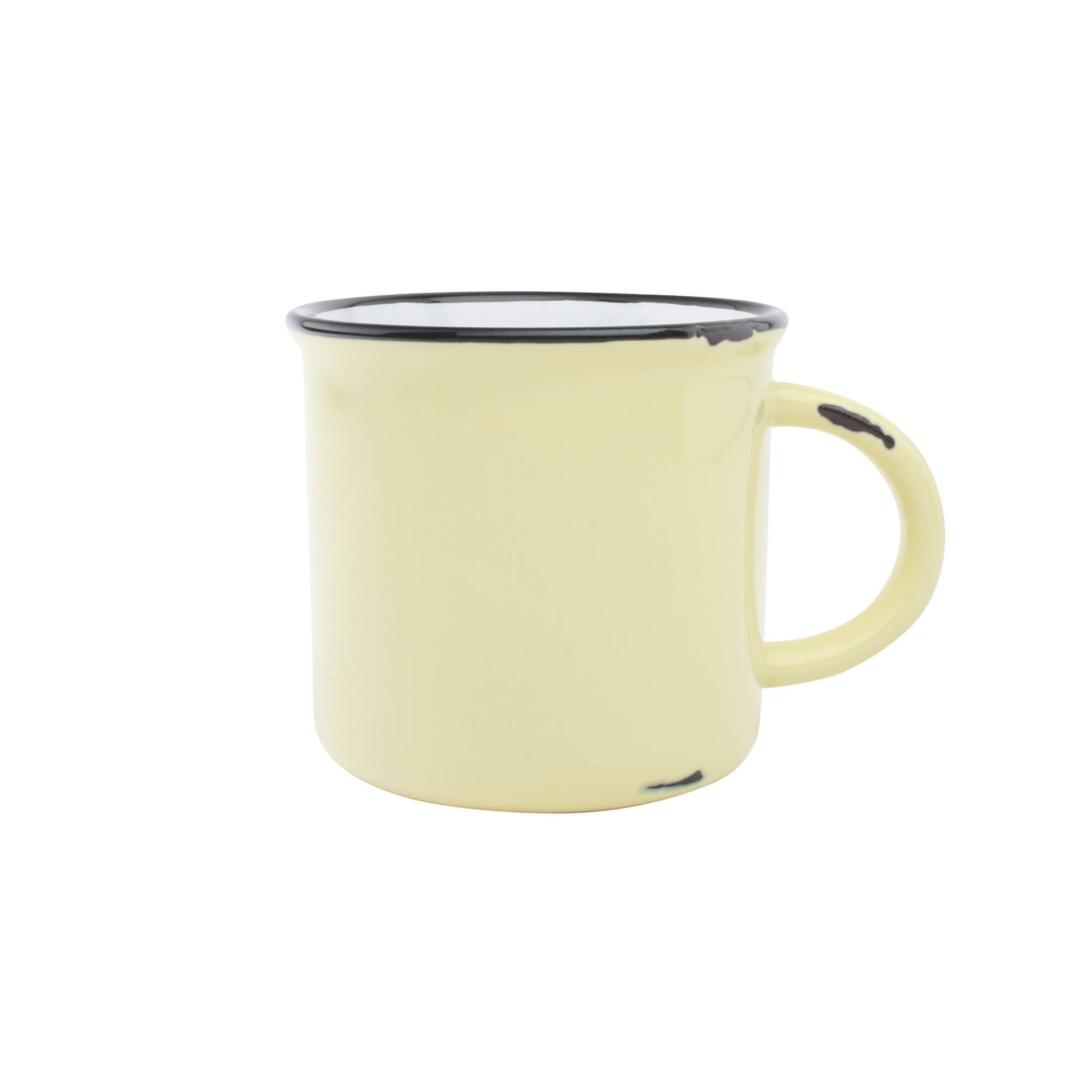 Tinware Mug - Yellow