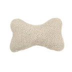 Sherpa Bone Pillow Toy with Squeaker