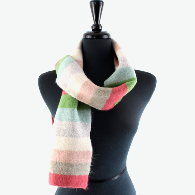 GRY/GRN Merry Fun Scarf