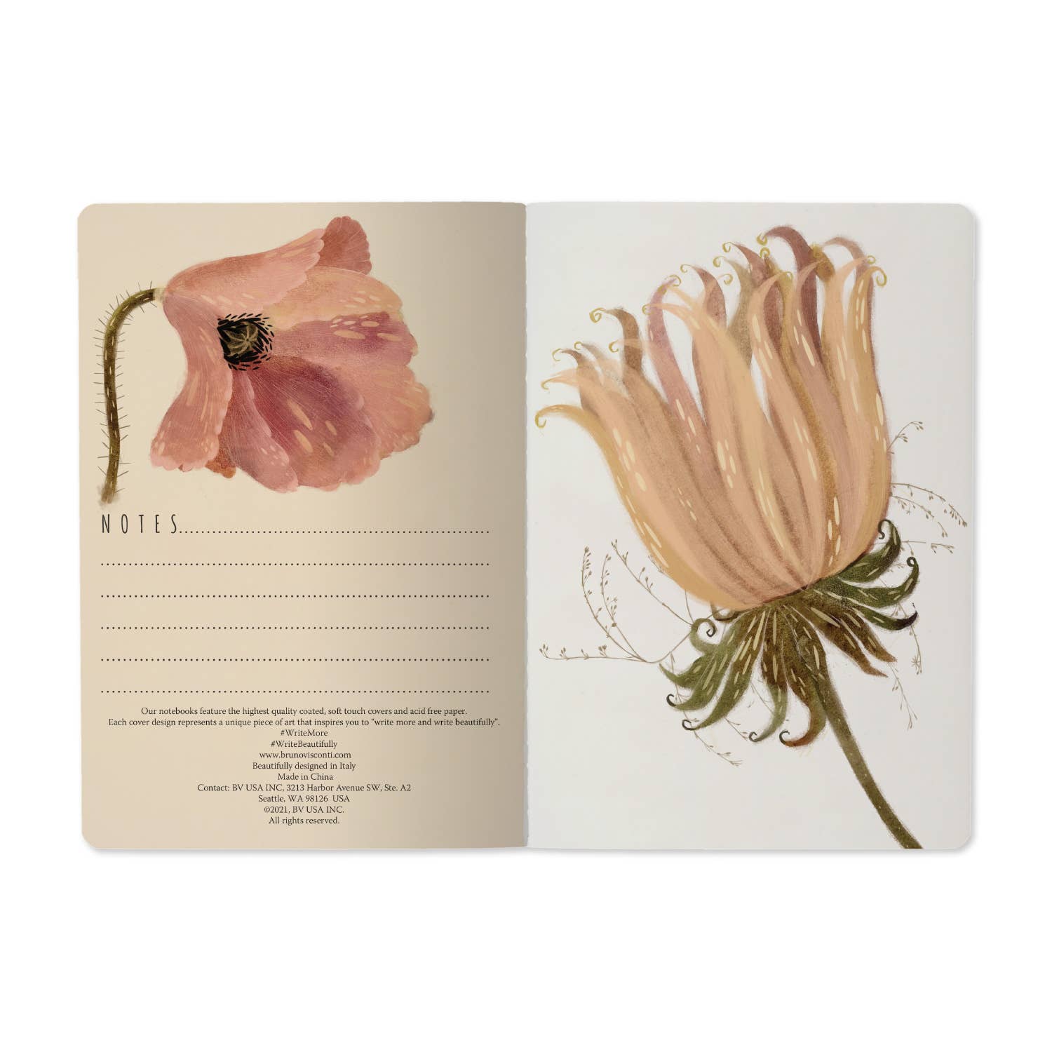 Soft Petals – Notebook
