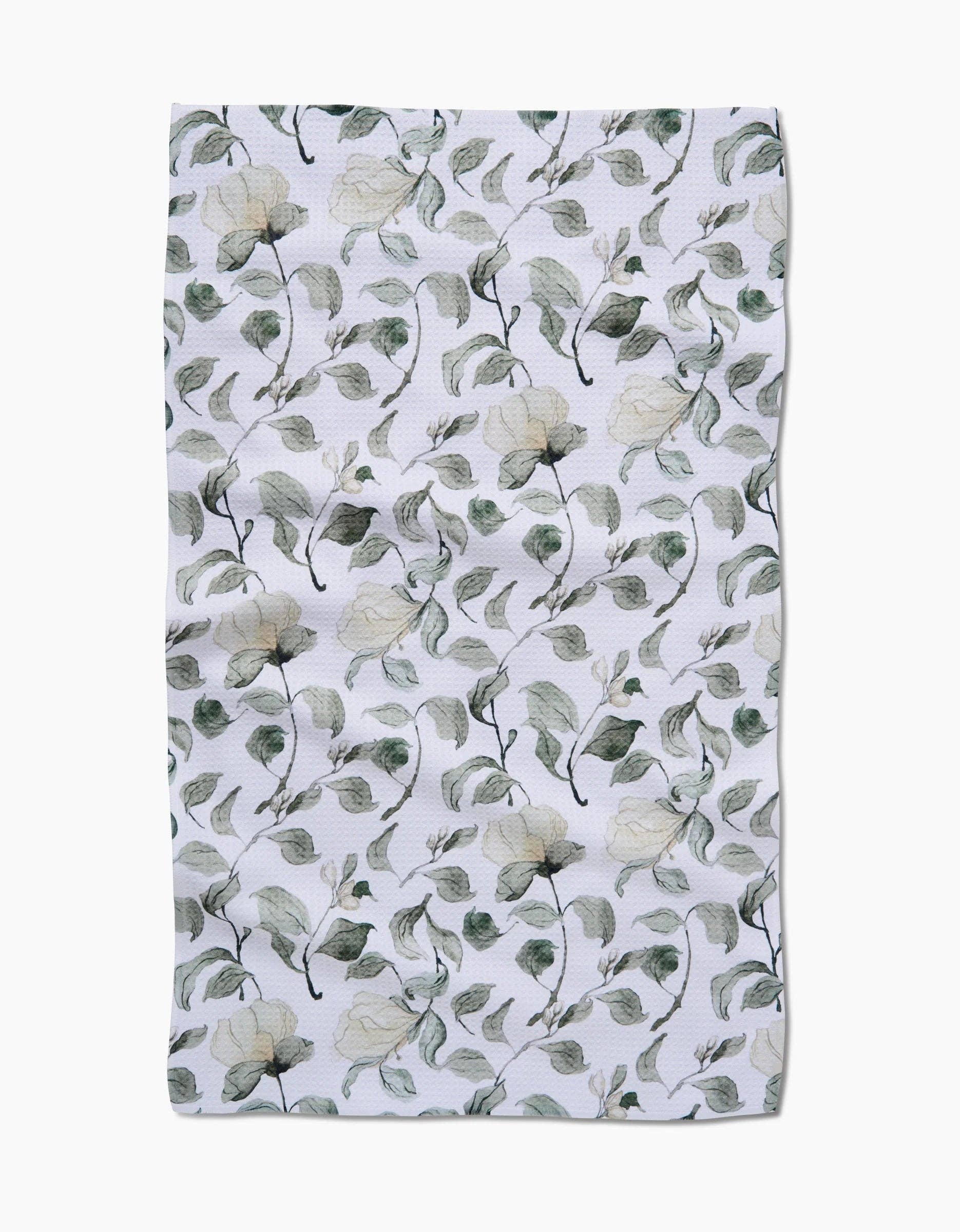 Spring Floral Blossoms Tea Towel