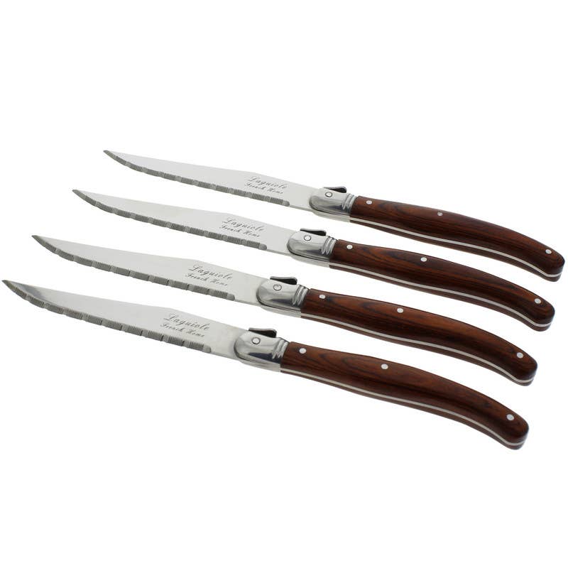 Laguiole Steak Knives – Set of 4 | Pakkawood