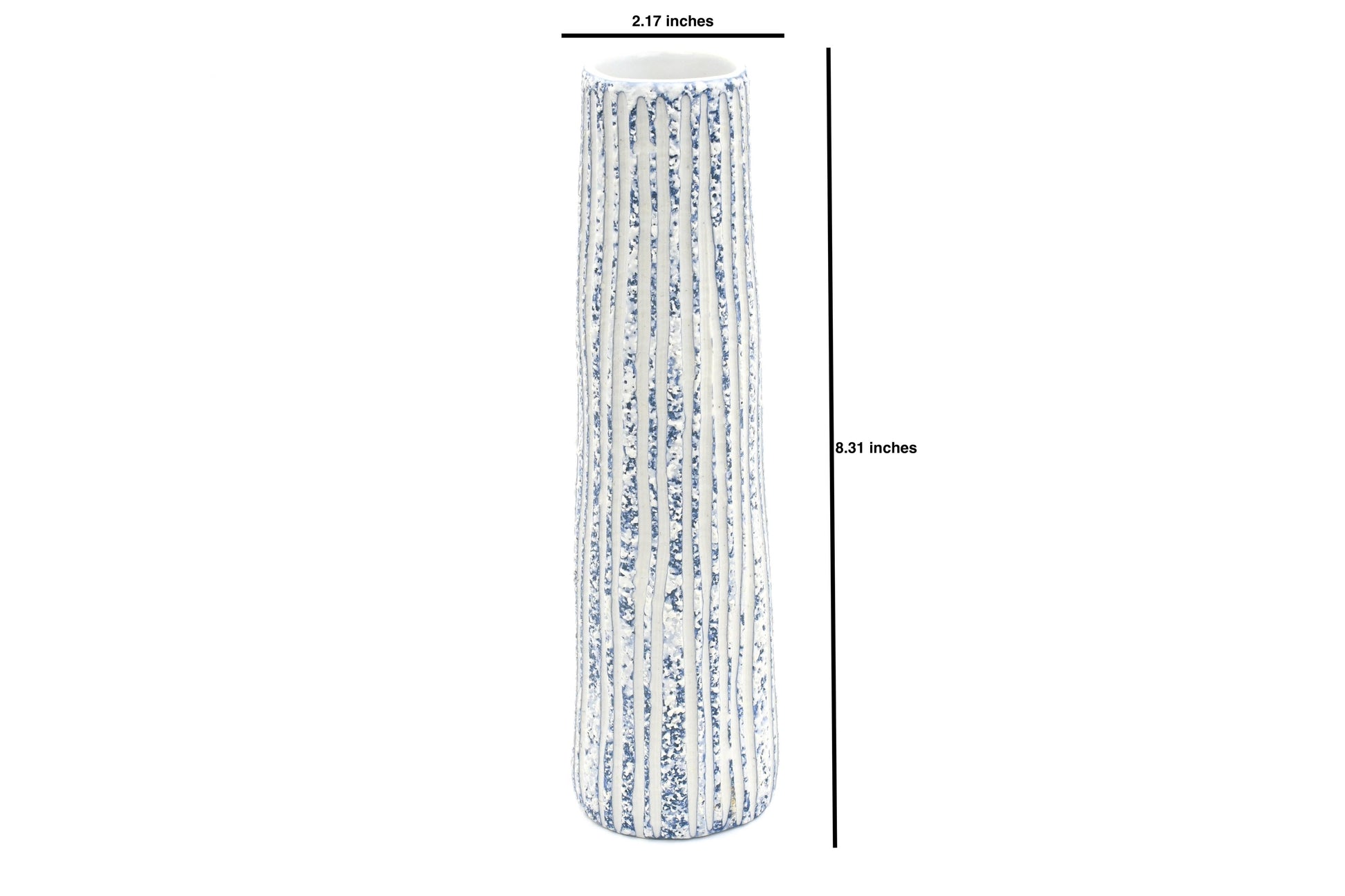 Koza M-W16Blue – Handcrafted Porcelain Bud Vase