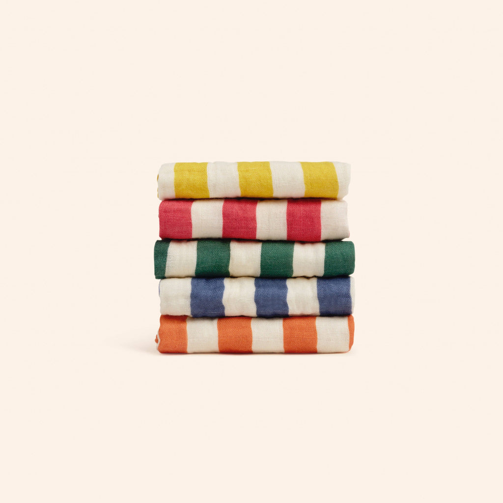 Organic Cotton Wash Cloths – Pack of 5