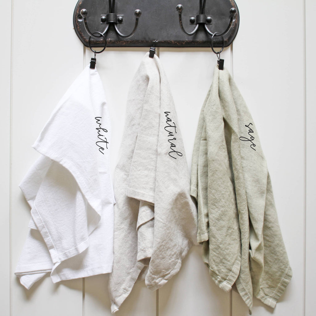 Berkshire Branch Tea Towel: Natural