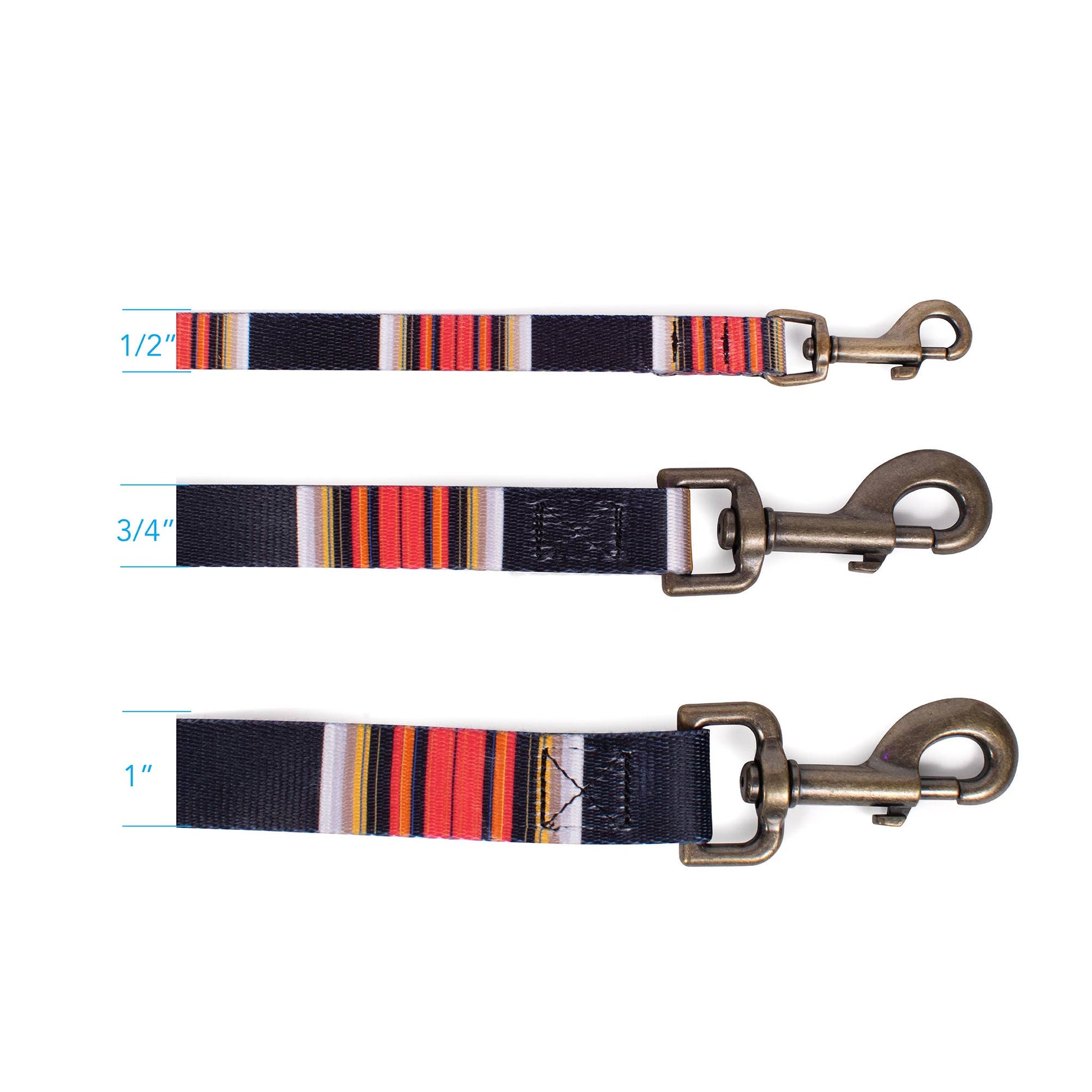 Pendleton National Park Convertible Adventure Dog Leash: Zion / Thin (3/4" wide)