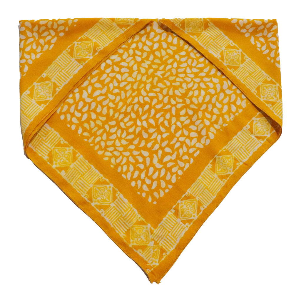 Batik Bandana- Sunrise Mist, Yellow