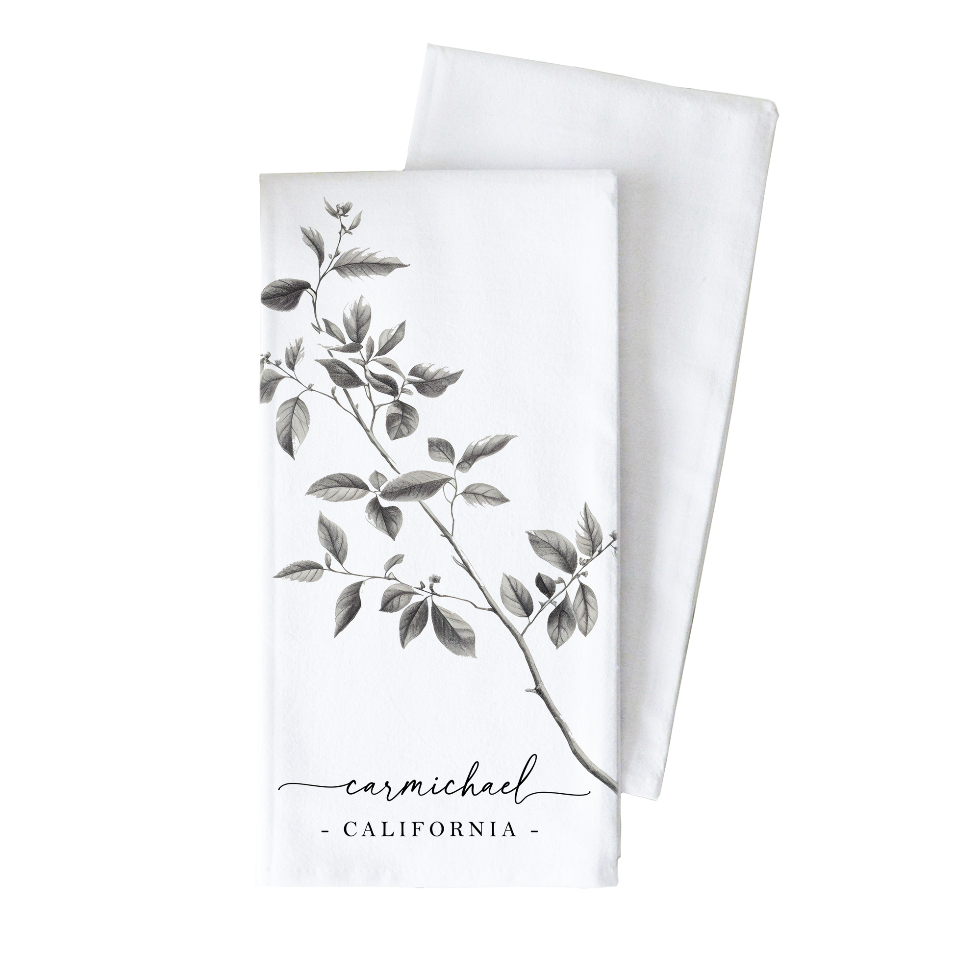 Berkshire Branch Tea Towel: Natural