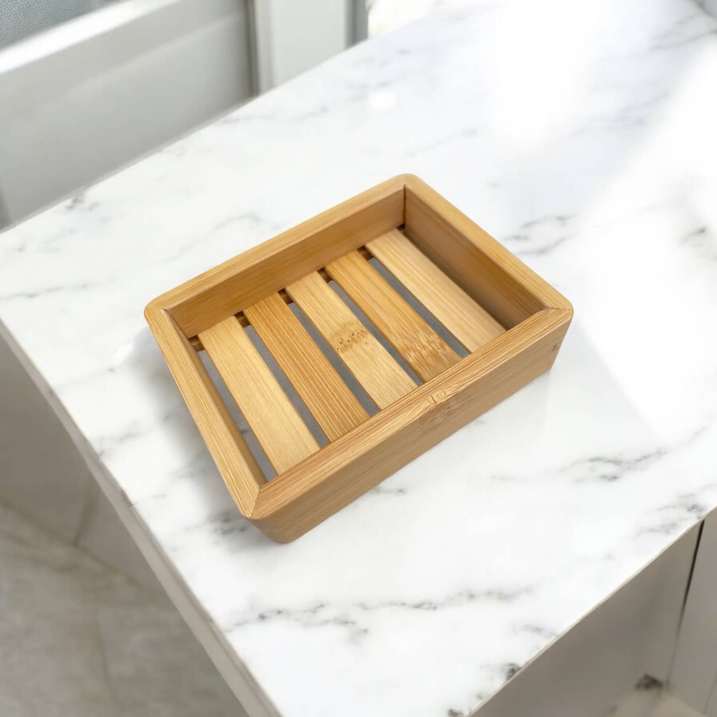 Bamboo Soap Lift | Deep Shelf