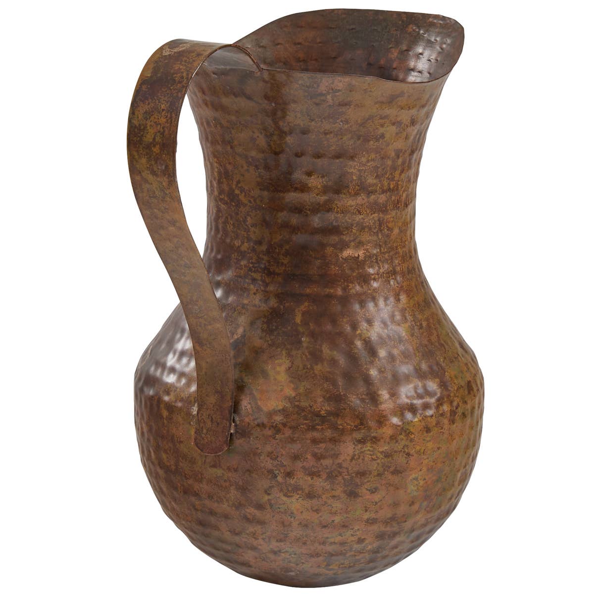 Distressed Copper Pitcher