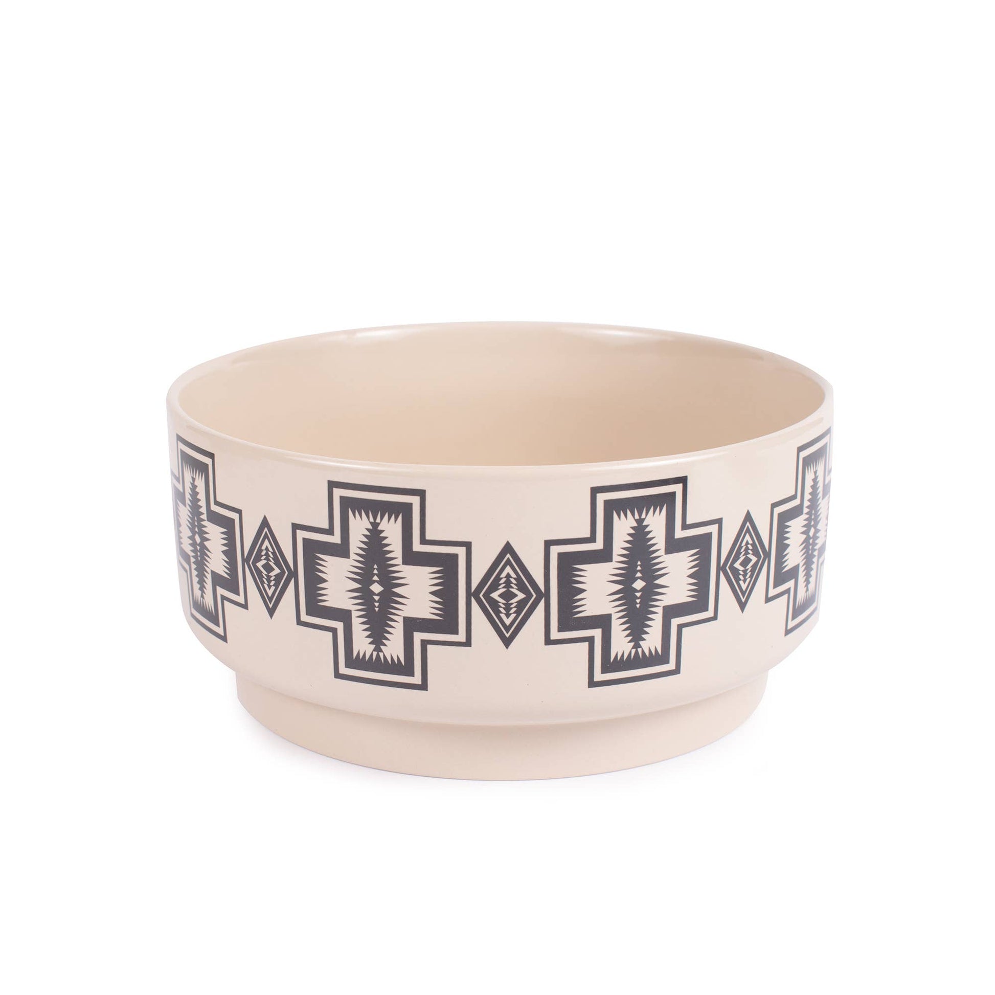 Pendleton Ceramic Food & Water Dog Bowl: Yakima Stripe / 6 inch