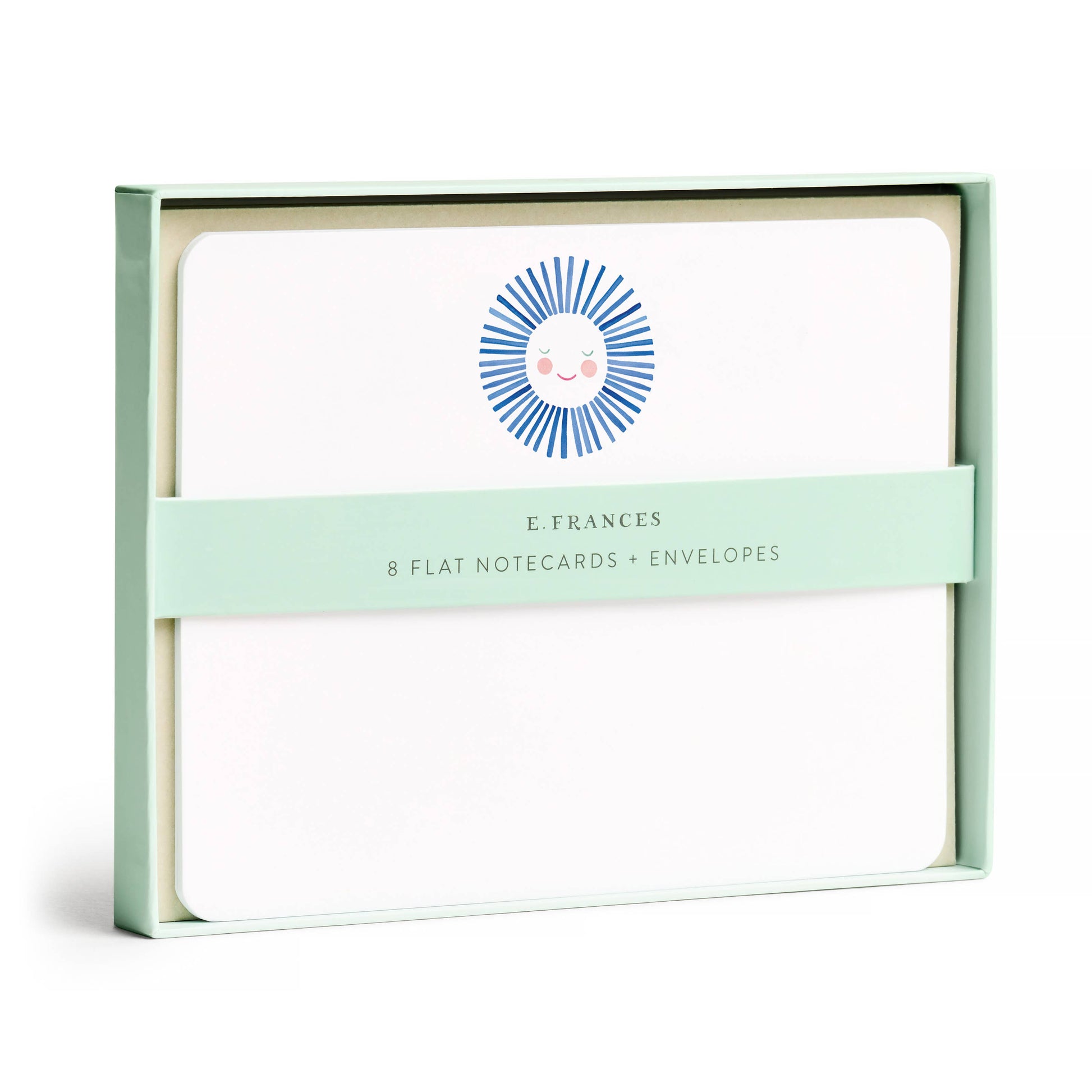 Blue Sunshine Flat Notes (Boxed set of 8 Notecards)
