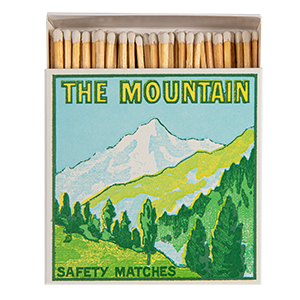 The Mountain – Square Safety Matches