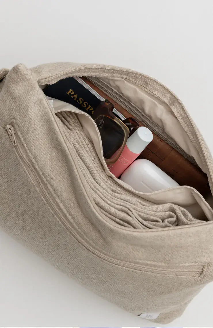 The Carry Pouch 2.0 — Latte